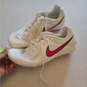 Nike Rival Multi Track Field Multi-Event Spikes Color: Sail/Light Lemon Size 9